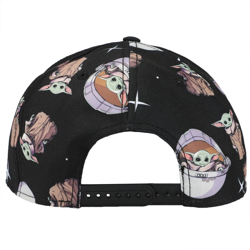 Star Wars Grogu All Over Print Snapback Hat, 5 of 6
