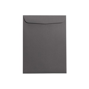 JAM Paper 9 x 12 Open End Catalog Envelopes Dark Grey 100/Pack (21285783) - 1 of 2