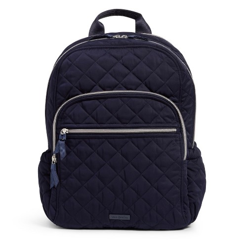 Vera Bradley Women's Performance Twill Campus Backpack Classic Navy ...