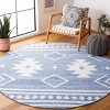 Kilim With Fringes KLM764 Flat weave Rugs - Safavieh - 2 of 4