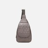 MKF Collection Cleisy M logo Embossed Vegan Leather Women’s Sling Bag by Mia K - 2 of 4