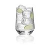 Plastic Wine Glasses Set of 4 (17oz), BPA Free Tritan Lexington Wine Glass Set, Unbreakable Red Wine Glasses, White Wine Glasses - 2 of 4