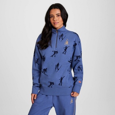 Champion Adult Fleece Motif 1/4 Zip Pullover Sweatshirt | eBay