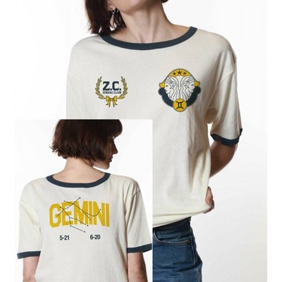 Women's Zodiac Ringer Tee - Girl Dangerous