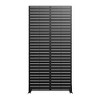 PexFix Metal Freestanding Privacy Screen Garden Fence For Deck Patio Balcony Outdoor Privacy Panel Louvered Design - 3 of 4
