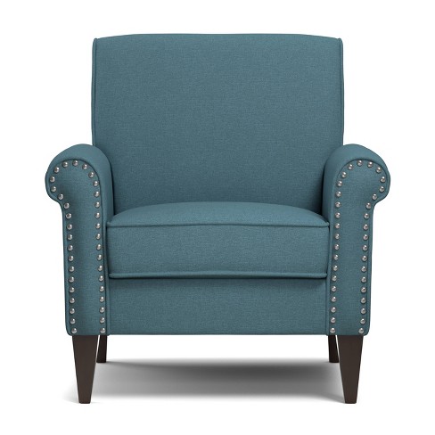 Janet Armchair Linen Light Blue Handy Living Target