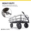 Gorilla Cart 1000 Pound Capacity Heavy Duty Steel Mesh Utility Wagon Cart - image 3 of 4