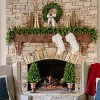 King of Christmas Pre-Lit Holiday Christmas 4-Piece Set, Yorkshire Fir Artificial Christmas Decor Set, Battery Operated - 3 of 4