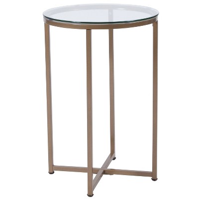 Greenwich End Table Gold - Riverstone Furniture