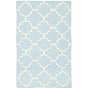 Dhurries DHU554 Hand Woven Flat Weave Indoor Rugs - Safavieh - 1 of 4