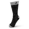 Sony PlayStation 3pk Crew Socks - Black/Gray - image 3 of 4