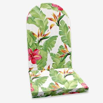 Outdoor Patio Furniture Reversible Weather Resistant Adirondack Chair Cushion -44"L x 18"W x 2"H