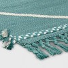 Woven Tapestry with Braid Outdoor Rug - Threshold™ - image 3 of 4