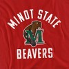 Men's Minot State University Official MSU Beavers Logo Adult T-Shirt MSU Beavers Logo - 2 of 4