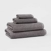 Everyday Bath Towel Dark Gray - Room Essentials™ : Target