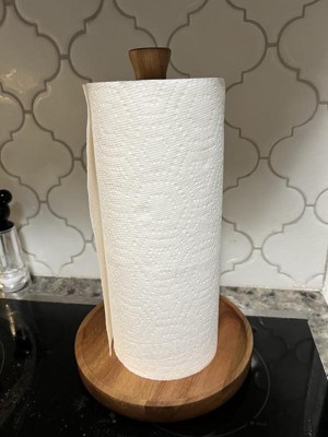 DIY Wooden Paper Towel Stand - The Merrythought