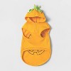 Reflective Halloween Jack-O'-Lantern Pumpkin Hoodie Dog and Cat Costume - Boots & Barkley™ - 4 of 4