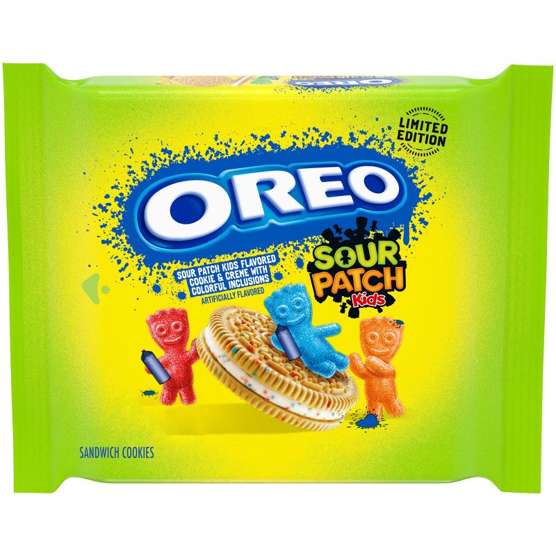 Oreo Sour Patch Kids Cookies - 10.68oz, 1 of 13