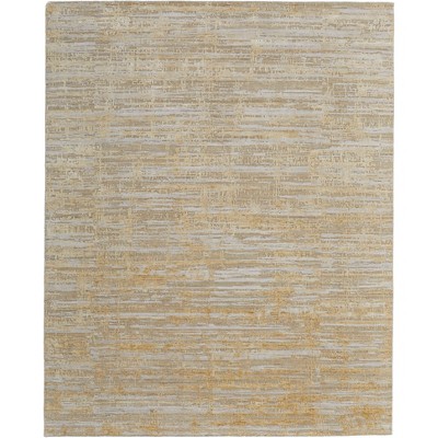 Eastfield Modern Abstract Yellow/Ivory/Gold Area Rug