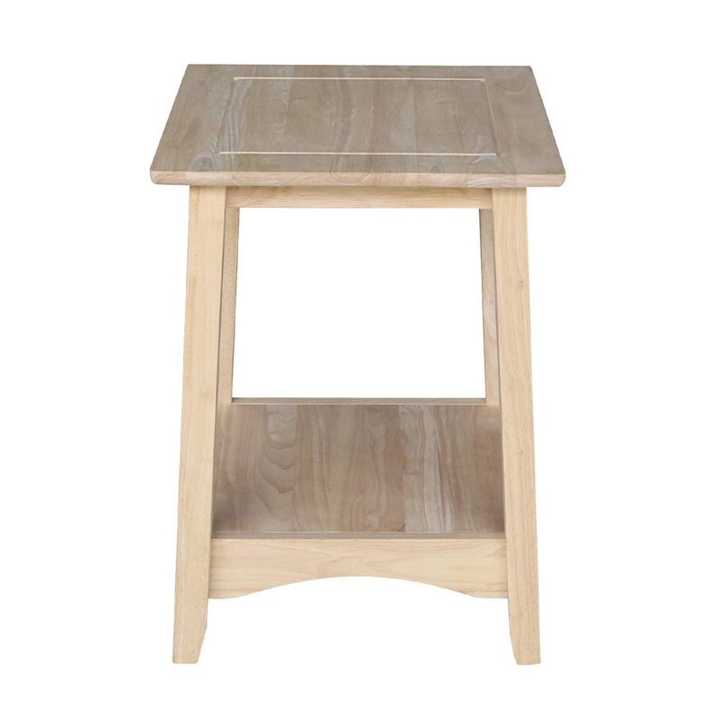 Bombay Tall End Table Unfinished - International Concepts, 3 of 8