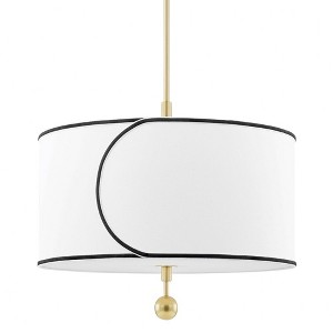 Mitzi Zara 3 - Light Pendant in  Aged Brass - 1 of 1