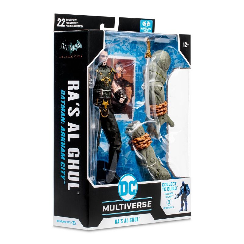 McFarlane Toys DC Gaming Build-A-Figure Arkham City - Ra&#39;s Al Ghul Action Figure, 3 of 14