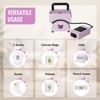 VEVOR Hat Press Machine, Cap Heat Press Machine with 5.9x3.15 inch Curved Heating Plate, Safety Base, and Glove, Automatic Shut-Off, Purple - 3 of 4