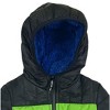 LONDON FOG Infant Boys' Midweight Reversible Faux Fur Jacket - 3 of 3