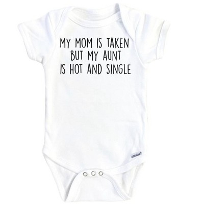 Single Aunt Onesie® Baby Boy Girl Clothes Infant Bodysuit Funny Cute Newborn GS1