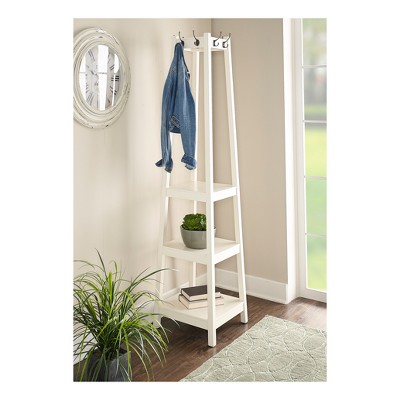 Bookshelf with on sale coat hooks