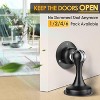 DOMETOUR Magnetic Door Stopper 4 Pack – Stainless Steel, Heavy Duty, Wall/Floor Mount, No Drill Adhesive & Screws, Strong Magnet - 4 of 4