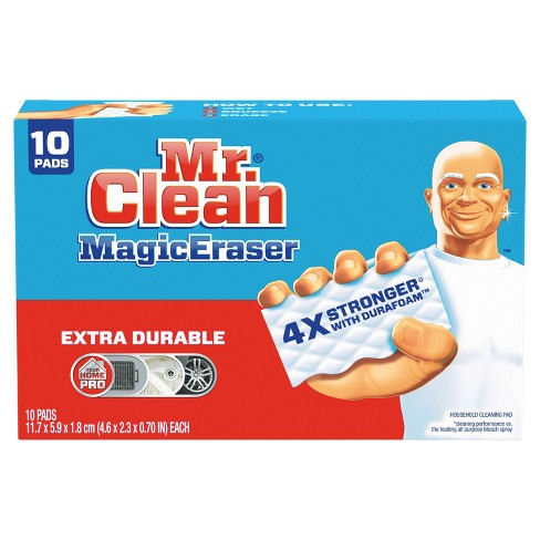 Mr. Clean Extra Durable Scrub Magic Eraser Sponges - 10ct : Target