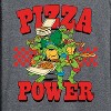 Men's - Teenage Mutant Ninja Turtles - Group Pizza Power Long Sleeve Graphic T-Shirt - 2 of 4
