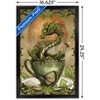 Trends International Stanley Morrison - Tea Dragon Framed Wall Poster Prints - 3 of 4