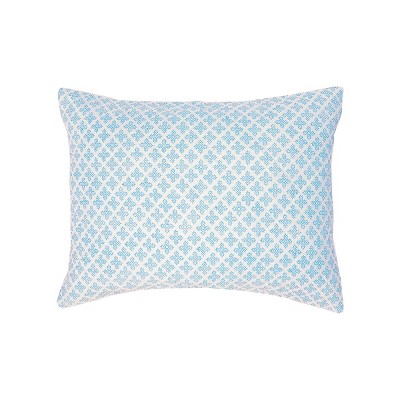 carol & frank 20" x 26" Talley Santorini Cotton Standard Sham - Machine Washable