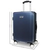World Traveler Dejuno Monarch 20-Inch Carry-On Lightweight Hardside Polycarbonate Expandable Spinner Luggage with TSA Lock - 3 of 4