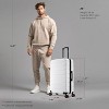 28-Inch Large Checked Hardside Luggage, Spinner Wheels, Lightweight Durable Suitcase with Handle & Trolley - 2 of 4