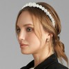 Unique Bargains Women's Fashion Faux Pearls Different Designs Hairbands 3 Pcs - 2 of 4