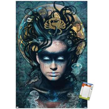 Trends International Jena DellaGrottaglia: Cosmic Zodiac - Cancer Unframed Wall Poster Prints