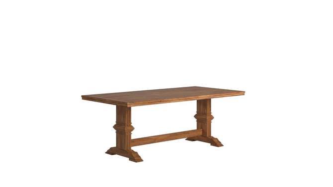 Delaney Two Toned Rectangular Solid Wood Top Dining Table - Inspire Q, 2 of 6, play video