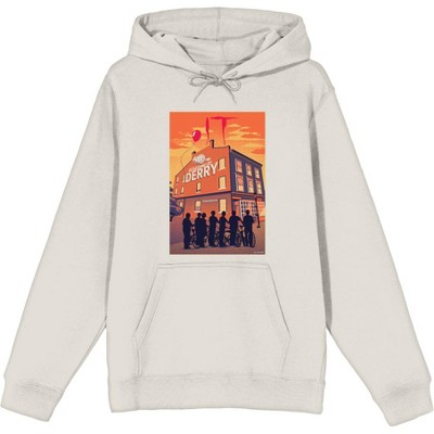 It Derry Sunset Poster Art Adult Long Sleeve Hoodie