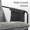 UNISOAR Modern Accent Chair Comfortable Living Room Chairs with Armrests - 4 of 4