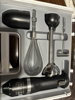 Black & Decker BCKM1016KS01 Kitchen Wand Variable Speed Lithium-Ion 6-in-1 Cordless Grey Kitchen Multi-Tool Kit