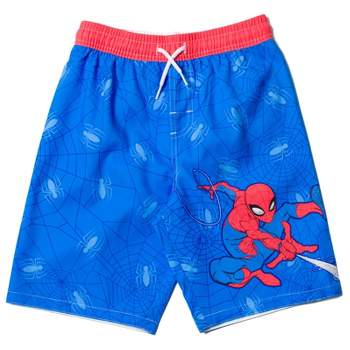 Marvel Avengers Spider-Man Swim Trunks Bathing Suit Little Kid to Big Kid