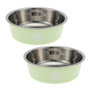 Unique Bargains Non-Skid Large Pet Bowl 6.89" Dia - 1 of 4