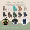 WestinTrends Malibu HDPE Adjustable Highback Folding Patio Dining Chair - 4 of 4