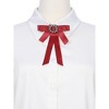 INSPIRE CHIC Women's Elegant Pre-tied Rhinestone Fashion Bow Ties - 4 of 4