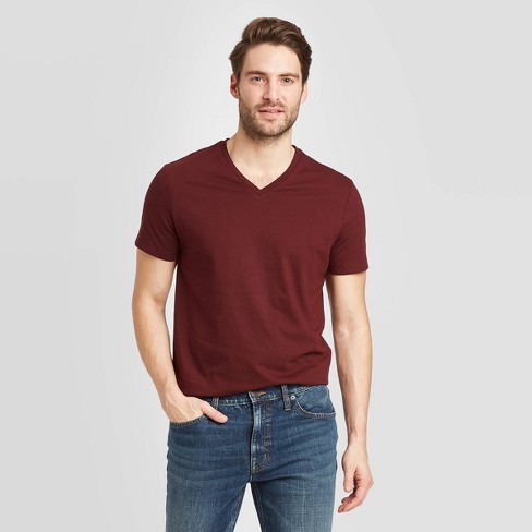 Men's Every Wear Short Sleeve V-neck T-shirt – Goodfellow & Co™ Pom ...
