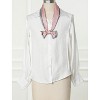 Allegra K Women's Fasion Stripe Skinny Ribbon Scarves Neck Wraps Neckerchief Hairband - 2 of 4