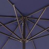 WestinTrends 9 Ft Outdoor Patio Market Umbrella with Black Round Base - 4 of 4